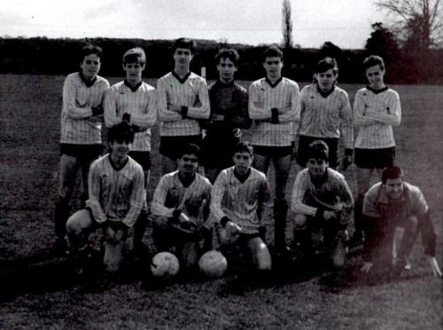 1986-87 Under 16's Yeovil  District League Youth Div 1